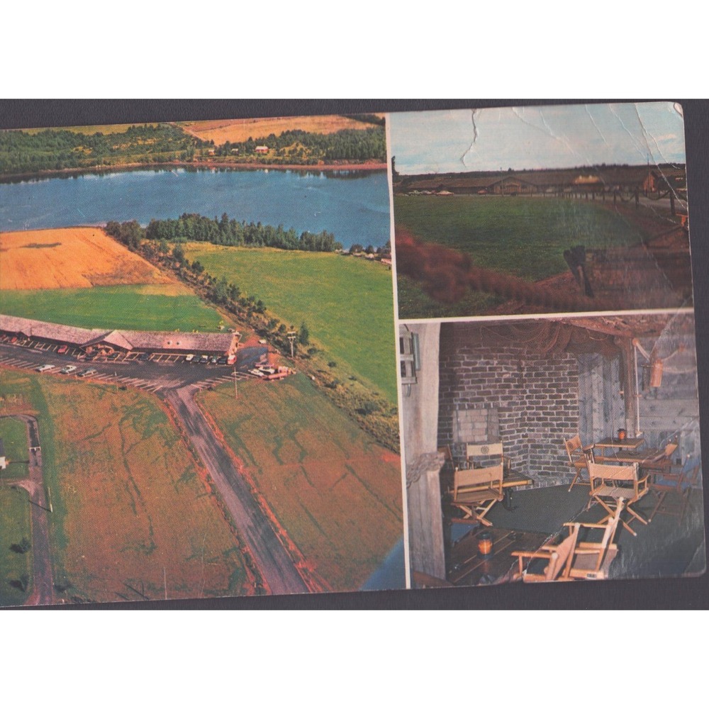 Vintage 1975 Lobster Shanty North Montague PEI Canada Oversized Postcard View